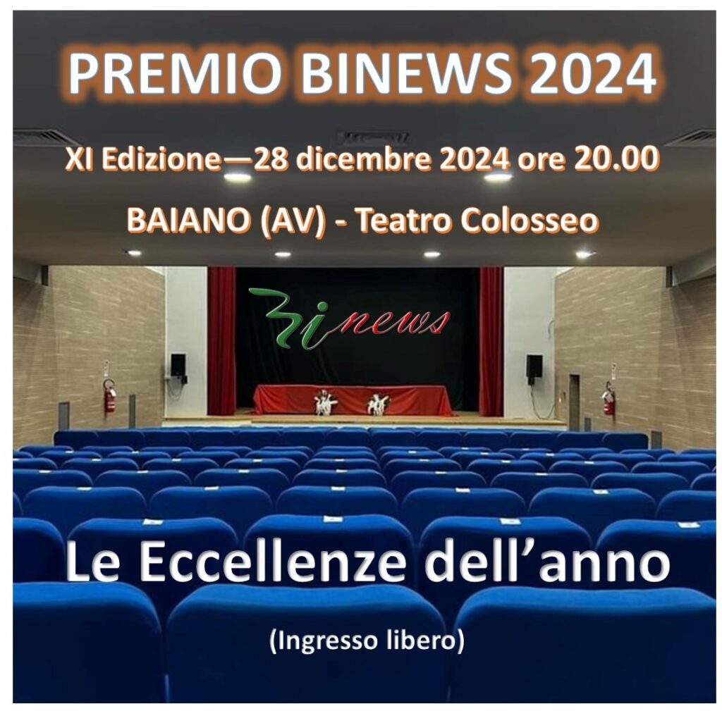 Binews: Tutto Pronto per la 11ª Edizione del Premio Binews, Celebrando le Eccellenze del 2024