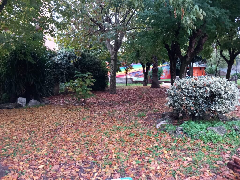 Villa Comunale di Baiano: i colori e l’atmosfera dell’autunno