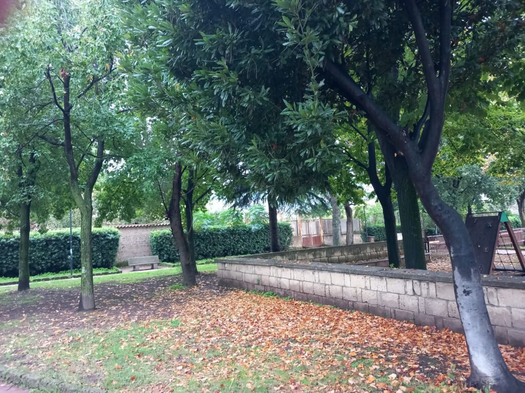 Villa Comunale di Baiano: i colori e l’atmosfera dell’autunno