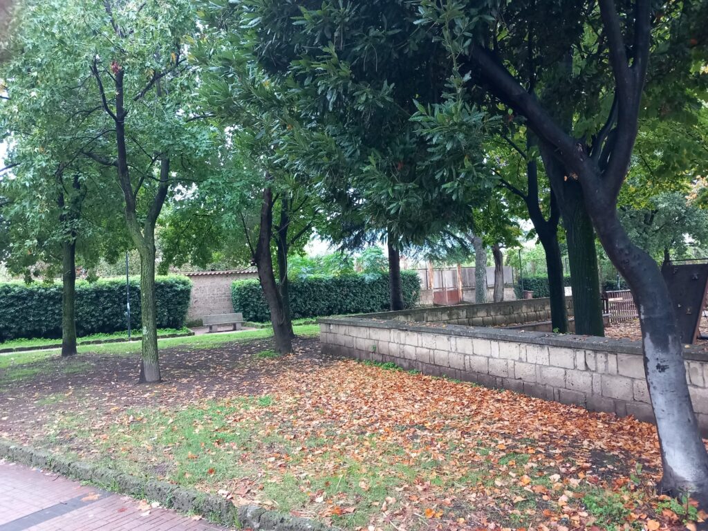 Villa Comunale di Baiano: i colori e l’atmosfera dell’autunno