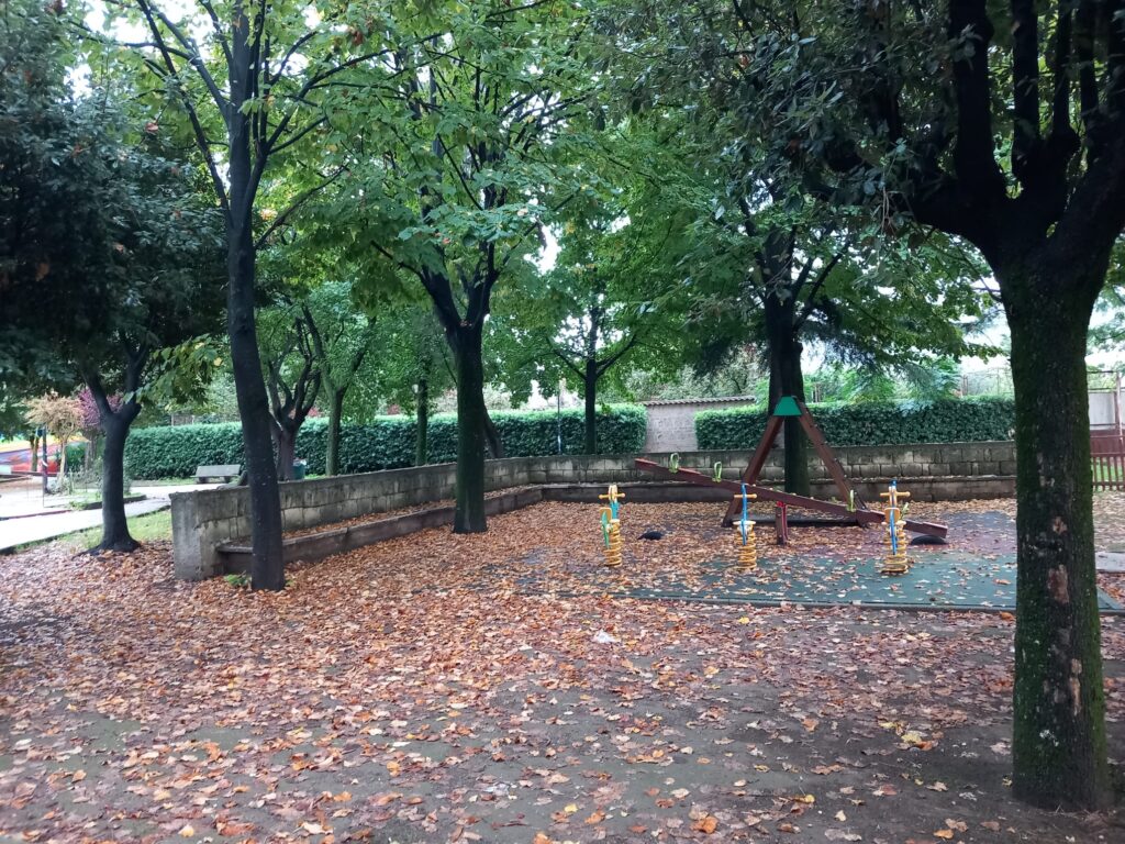 Villa Comunale di Baiano: i colori e l’atmosfera dell’autunno