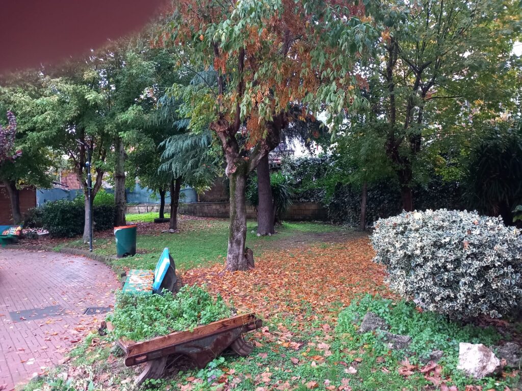 Villa Comunale di Baiano: i colori e l’atmosfera dell’autunno