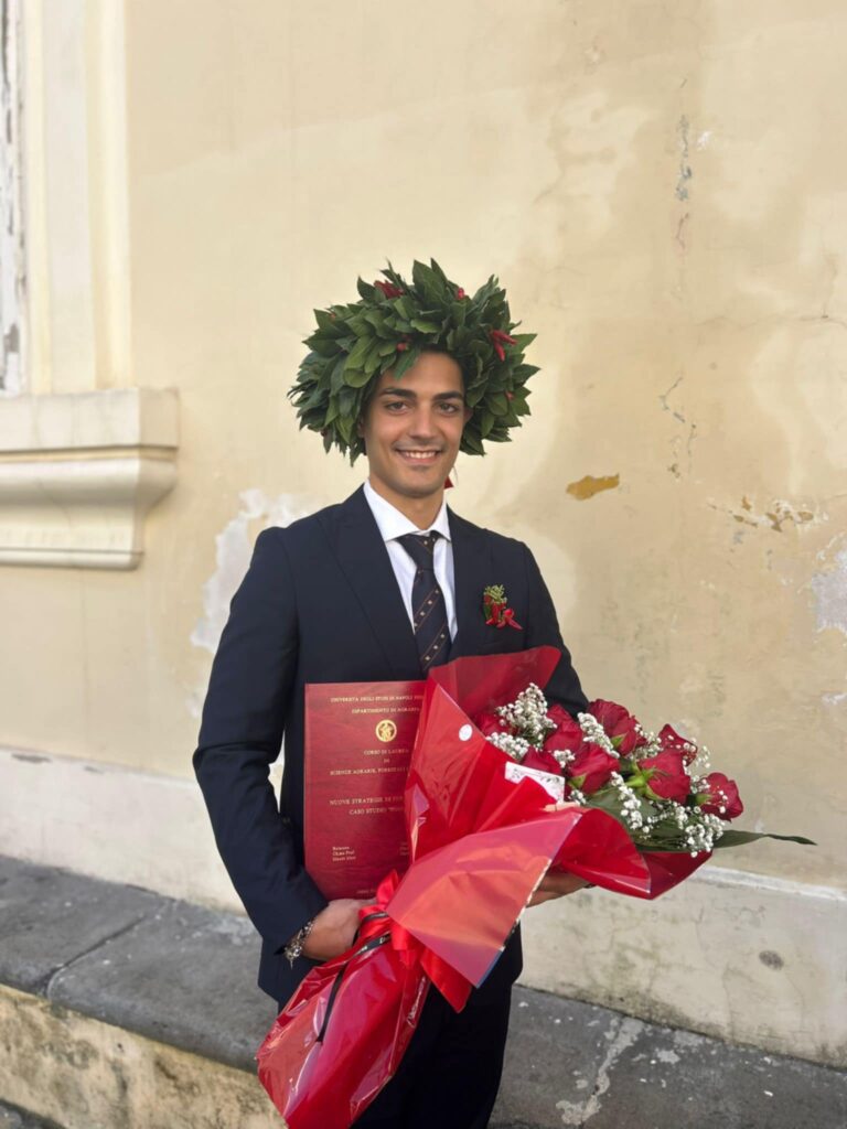 100 DI QUESTI GIORNI. Avella, Francesco Pio Crivelli si Laurea in Scienze Agrarie, Ambientali e Forestali