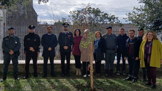 Greci (AV) – I piccoli alunni dell’Istituto “Don Milani” insieme ai Carabinieri, celebrano la “Giornata Nazionale degli Alberi”