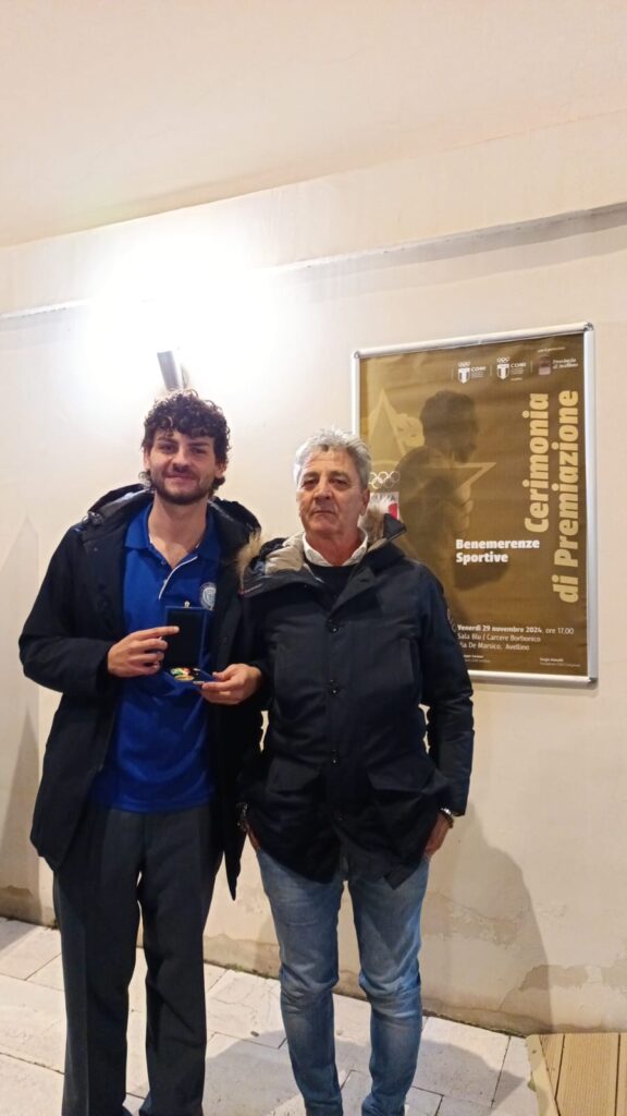 AVELLA. Andrea Rega protagonista alla Cerimonia delle Benemerenze Sportive: celebrato oggi ad Avellino il talento del nuoto pinnato