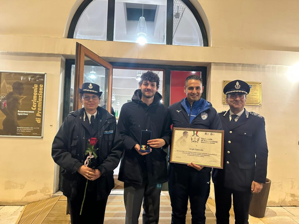 AVELLA. Andrea Rega protagonista alla Cerimonia delle Benemerenze Sportive: celebrato oggi ad Avellino il talento del nuoto pinnato