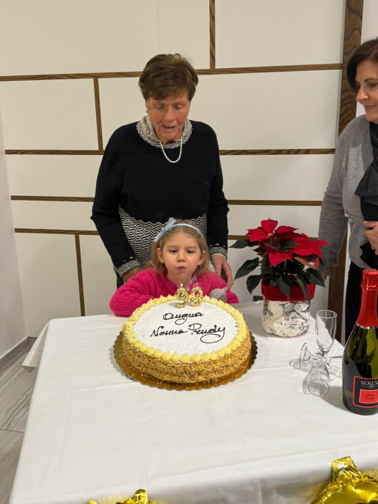 100 DI QUESTI GIORNI – Flumeri (AV) Auguri alla Signora Prudenzia in Granaudo per i suoi 93 anni