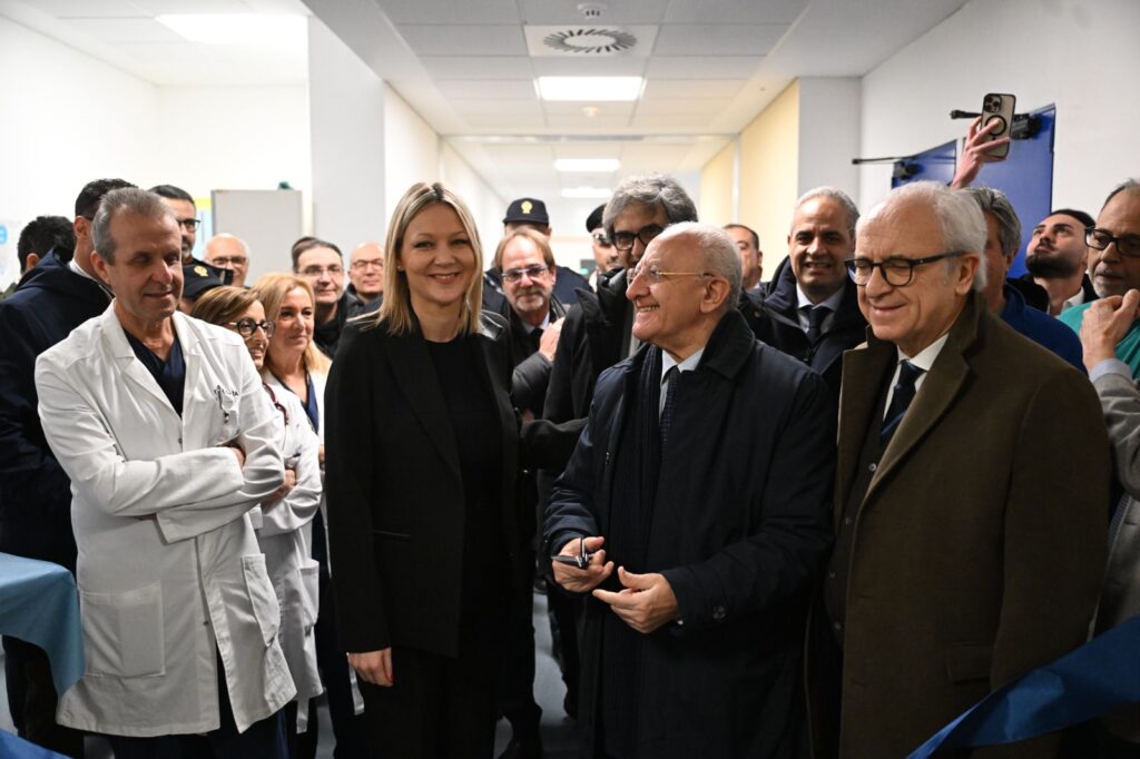 Inaugurata la Sala Operatoria Ibrida e il Nuovo Reparto di Terapia Intensiva Neonatale al San Giuseppe Moscati di Avellino