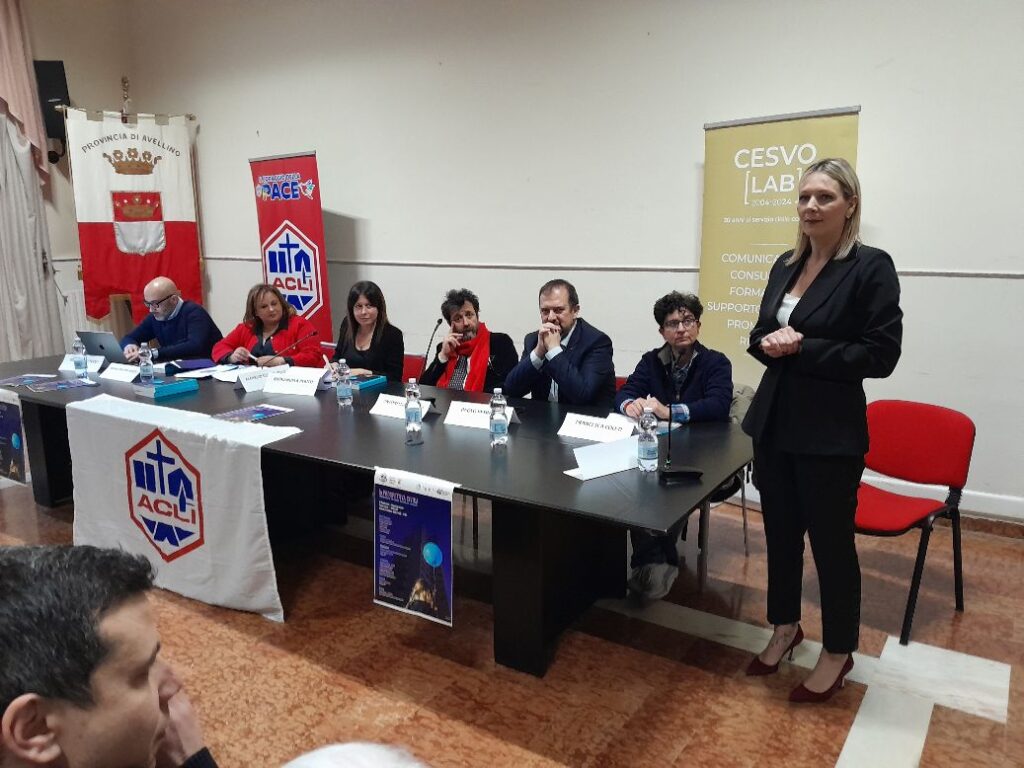 ACLI Avellino, presentazione del libro “ LA PROSPETTIVA CIVICA “ decimo rapporto IREF sull’associazionismo sociale.