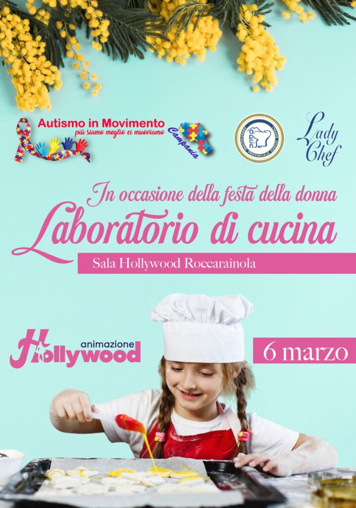 Roccarainola (NA). Laboratorio di Cucina per la Festa della Donna: Inclusione e Creatività ai Fornelli