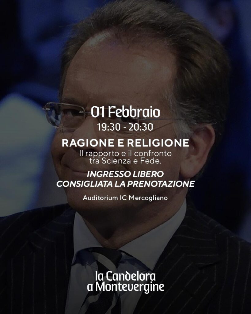 Alla Candelora il confronto su Ragione e Religione con il giornalista Cecchi Paone. Poi il dialogo con Carolina Vesce sulla tradizione.