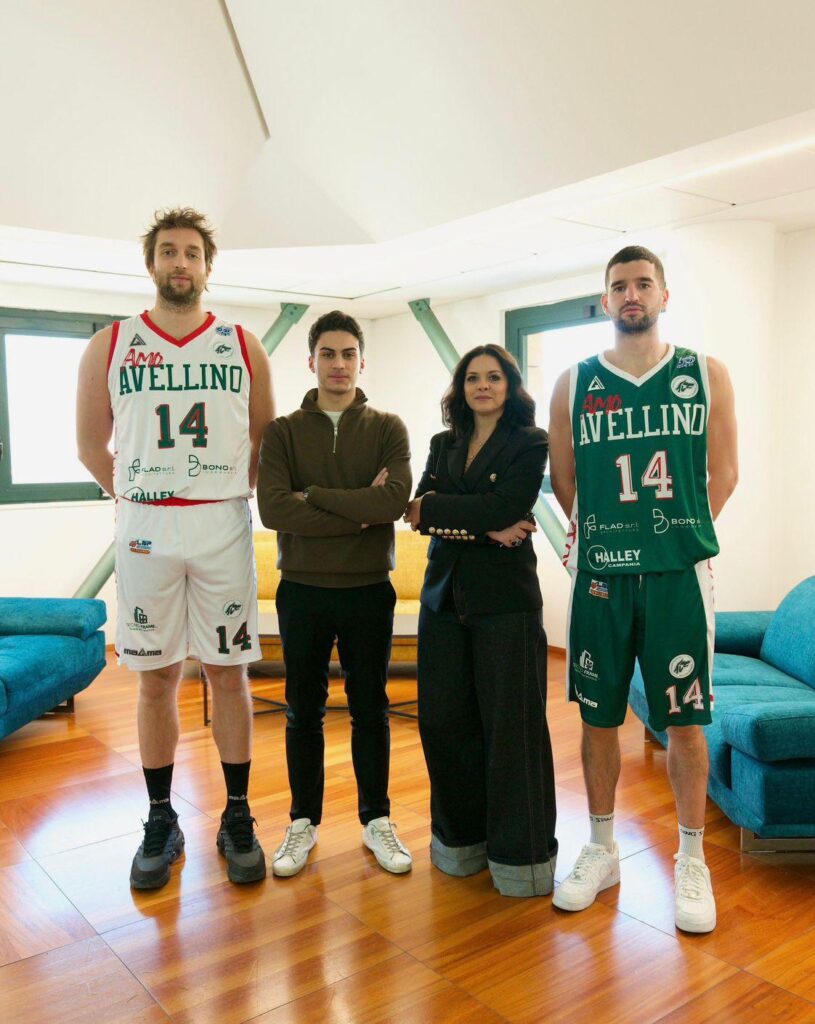 Avellino Basket e Magma Sport lanciano la maglia “Unico Amore 2025”