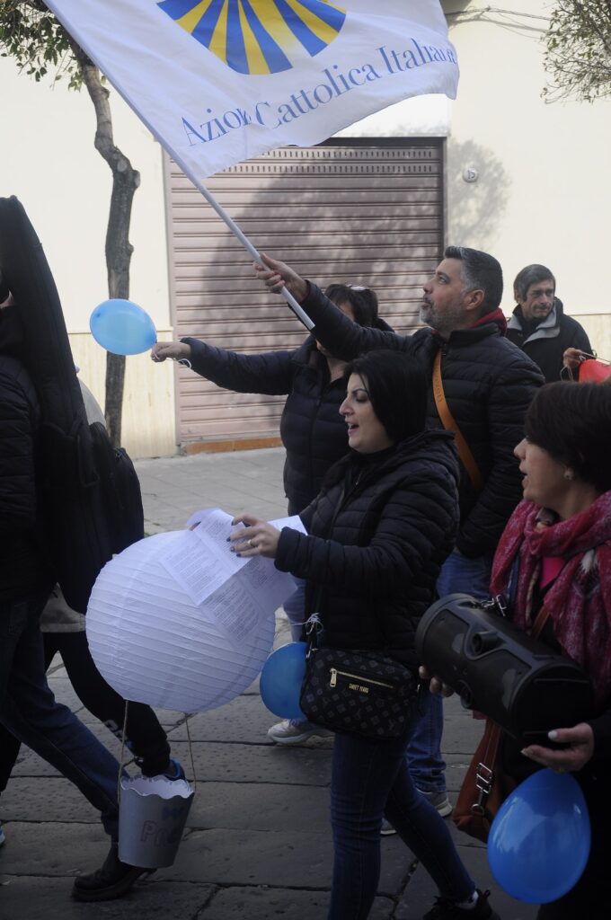 Baiano, Marcia della Pace: un cammino di riflessione e speranza (foto inviate dall’Azione Cattolica di Quadrelle).