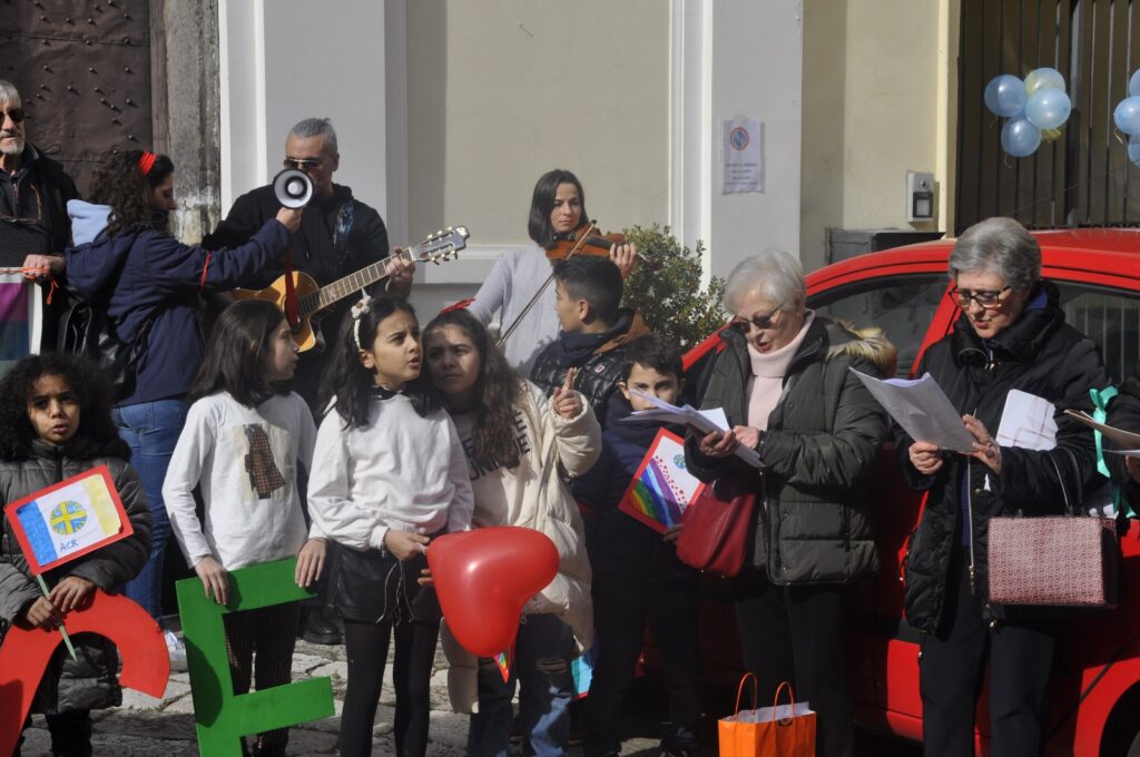 Baiano, Marcia della Pace: un cammino di riflessione e speranza (foto inviate dall’Azione Cattolica di Quadrelle).