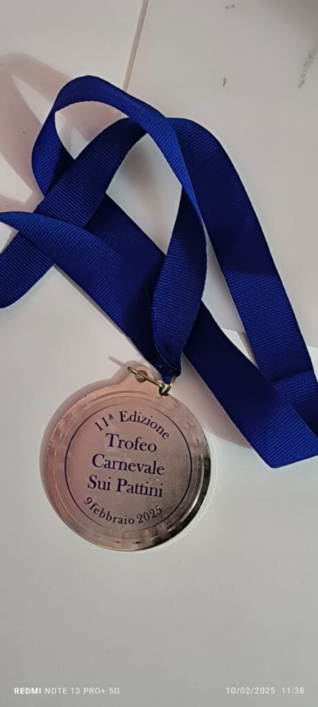 Chiara Pecchia trionfa al Trofeo di Carnevale di pattinaggio artistico