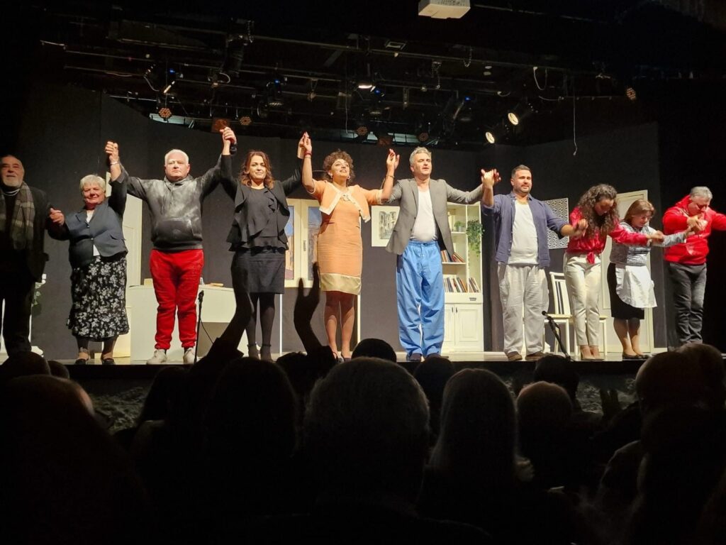 Grande successo di pubblico per lo spettacolo della compagnia teatrale amatoriale baianese “I Sognattori”, in scena a Roma sabato 22 febbraio 2025.