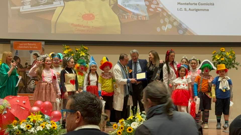 Al festival della vita premiati i babyclown dellIC Aurigemma di Monteforte