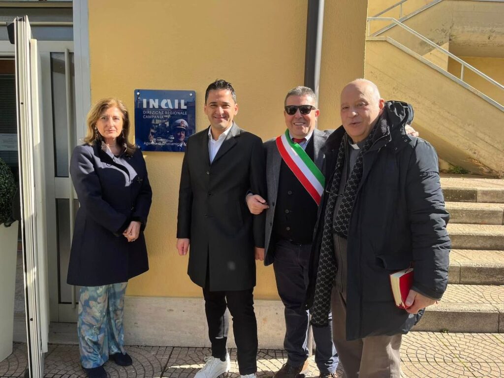 Grottaminarda, inaugurato lo Sportello INAIL: nuovo servizio per il territorio