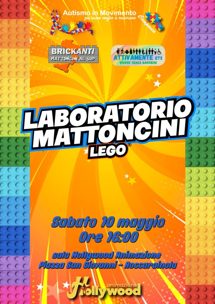 ROCCARAINOLA. Laboratorio Mattoncini LEGO: unopportunità per lo sviluppo delle abilità sociali e motorie