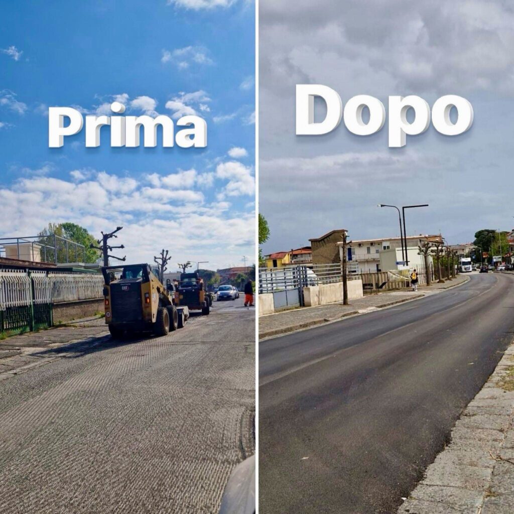 Sant’Anastasia: Al via i lavori di riqualificazione di Via Somma con fondi PNRR