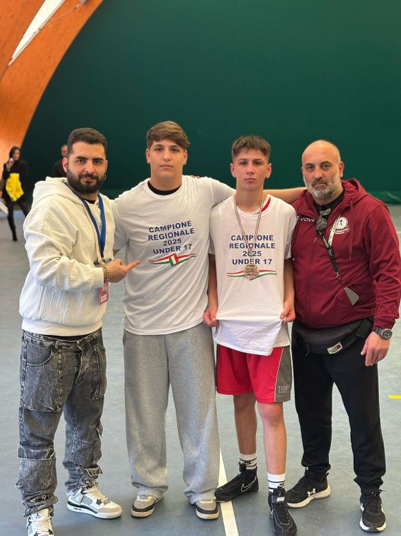 Due ori e un bronzo ai campionati regionali under 17. Settimana di successi per la Scuola Pugilistica Pomigliano