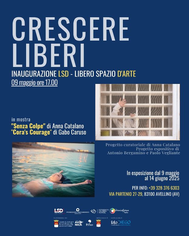 Ad Avellino, in via Partenio, Libero Spazio d’Arte (LSD) apre le porte e inaugura le sue attività. In mostra due importanti progetti fotografici