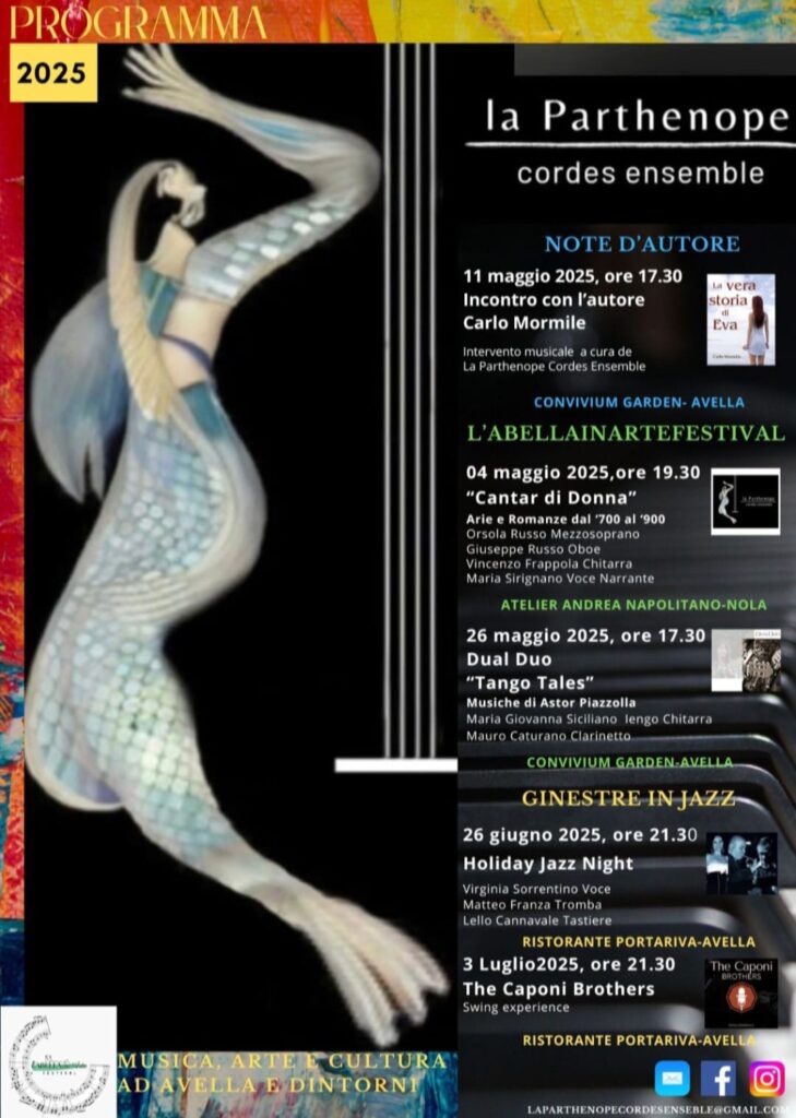 Musica, Arte e Bellezza: Prosegue la Rassegna Concertistica della Parthenope Cordes Ensemble ad Avella