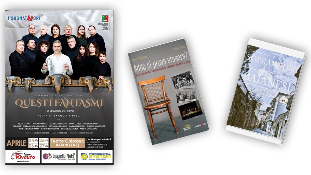 A Baiano quattro giorni di eventi al Teatro Colosseo tra Eduardo, storia locale e memoria popolare